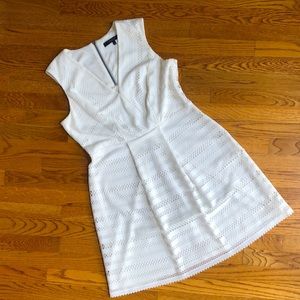 Andrew Marc White Dress, L